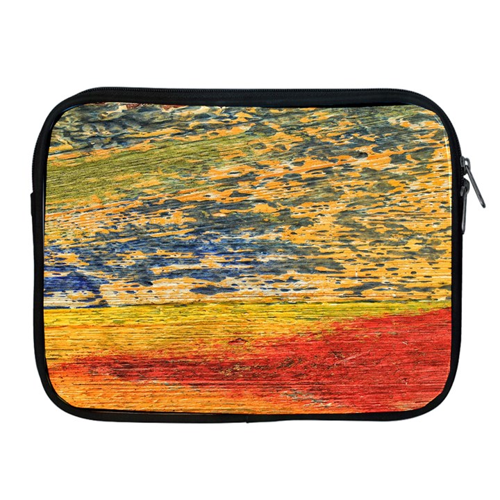 The Framework Drawing Color Texture Apple iPad 2/3/4 Zipper Cases