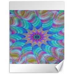 Fractal Curve Decor Twist Twirl Canvas 18  X 24   by Sapixe