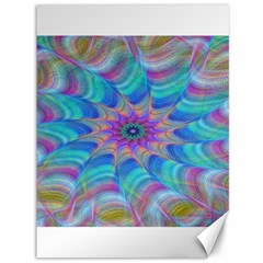 Fractal Curve Decor Twist Twirl Canvas 36  X 48   by Sapixe