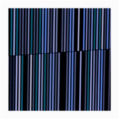 Shades Of Blue Stripes Striped Pattern Medium Glasses Cloth by yoursparklingshop