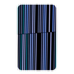 Shades Of Blue Stripes Striped Pattern Memory Card Reader by yoursparklingshop