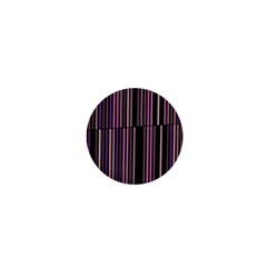 Shades Of Pink And Black Striped Pattern 1  Mini Magnets by yoursparklingshop