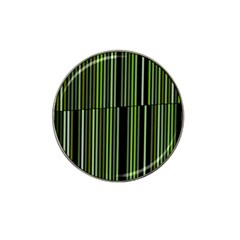 Shades Of Green Stripes Striped Pattern Hat Clip Ball Marker (10 Pack) by yoursparklingshop