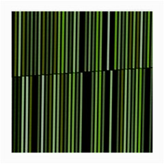 Shades Of Green Stripes Striped Pattern Medium Glasses Cloth by yoursparklingshop