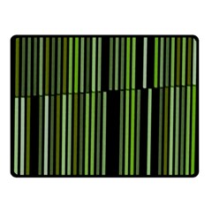 Shades Of Green Stripes Striped Pattern Fleece Blanket (small) by yoursparklingshop