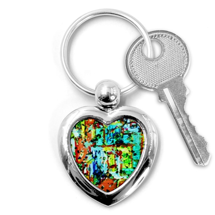 Birds   Caged And Free Key Chains (Heart) 