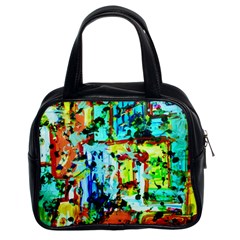 Birds   Caged And Free Classic Handbags (2 Sides) by bestdesignintheworld