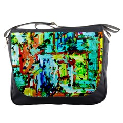 Birds   Caged And Free Messenger Bags by bestdesignintheworld