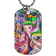 Budha Denied The Shine Of The World Dog Tag (two Sides) by bestdesignintheworld