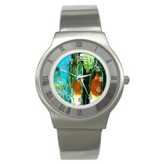 Ceramics Of Ancient Land 2 Stainless Steel Watch by bestdesignintheworld