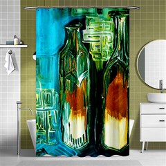 Ceramics Of Ancient Land 2 Shower Curtain 48  X 72  (small)  by bestdesignintheworld