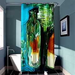 Ceramics Of Ancient Land 2 Shower Curtain 36  X 72  (stall)  by bestdesignintheworld