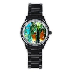 Ceramics Of Ancient Land 2 Stainless Steel Round Watch by bestdesignintheworld