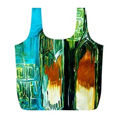 Ceramics Of Ancient Land 2 Full Print Recycle Bags (l)  by bestdesignintheworld