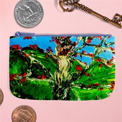 Coral Tree 2 Large Coin Purse by bestdesignintheworld