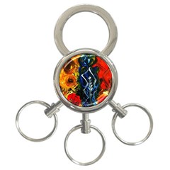 1 Butterfly 1 3-ring Key Chains by bestdesignintheworld