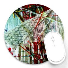 Hidden Strings Of Urity 10 Round Mousepads by bestdesignintheworld