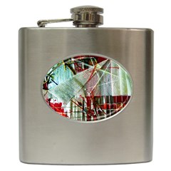 Hidden Strings Of Urity 10 Hip Flask (6 Oz) by bestdesignintheworld