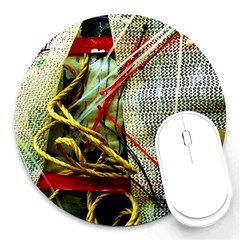 Hidden Strings Of Purity 15 Round Mousepads by bestdesignintheworld