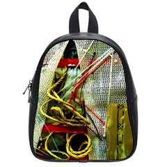 Hidden Strings Of Purity 15 School Bag (small) by bestdesignintheworld