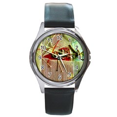 Hidden Strings Of Purity 12 Round Metal Watch by bestdesignintheworld