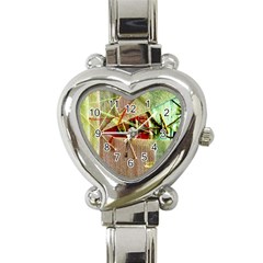 Hidden Strings Of Purity 12 Heart Italian Charm Watch by bestdesignintheworld