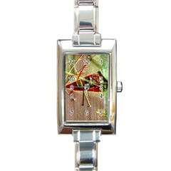 Hidden Strings Of Purity 12 Rectangle Italian Charm Watch by bestdesignintheworld