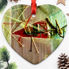 Hidden Strings Of Purity 12 Heart Ornament (two Sides) by bestdesignintheworld