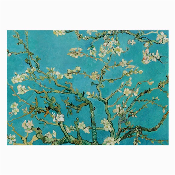 Almond Blossom  Large Glasses Cloth (2-Side)