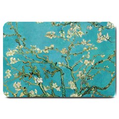 Almond Blossom  Large Doormat  by Valentinaart