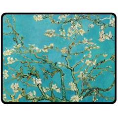 Almond Blossom  Fleece Blanket (medium)  by Valentinaart