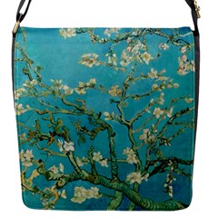 Almond Blossom  Flap Messenger Bag (s) by Valentinaart