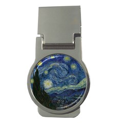 The Starry Night  Money Clips (round)  by Valentinaart