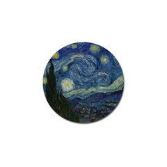 The Starry Night  Golf Ball Marker (10 Pack) by Valentinaart