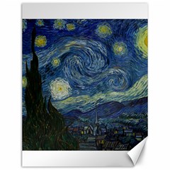 The Starry Night  Canvas 12  X 16   by Valentinaart