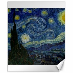 The Starry Night  Canvas 16  X 20   by Valentinaart