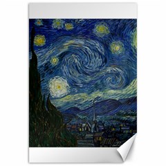 The Starry Night  Canvas 20  X 30   by Valentinaart