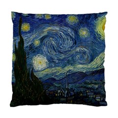 The Starry Night  Standard Cushion Case (one Side) by Valentinaart