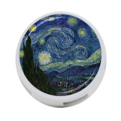 The Starry Night  4-port Usb Hub (two Sides)  by Valentinaart