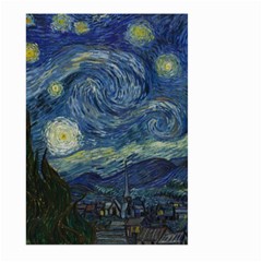 The Starry Night  Large Garden Flag (two Sides) by Valentinaart