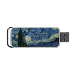 The Starry Night  Portable Usb Flash (one Side) by Valentinaart