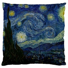 The Starry Night  Standard Flano Cushion Case (two Sides) by Valentinaart