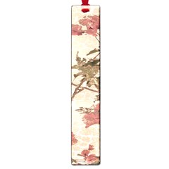 Textured Vintage Floral Design Large Book Marks by dflcprints