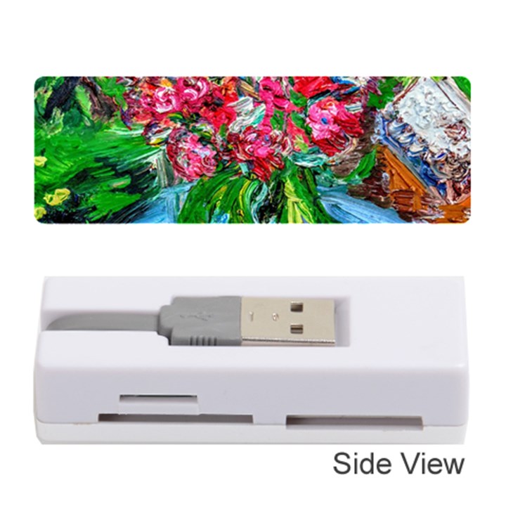 Paint, Flowers And Book Memory Card Reader (Stick) 