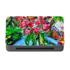 Paint, Flowers And Book Memory Card Reader With Cf