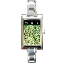 Colors And Fabrics 26 Rectangle Italian Charm Watch by bestdesignintheworld