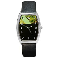 Colors And Fabrics 24 Barrel Style Metal Watch