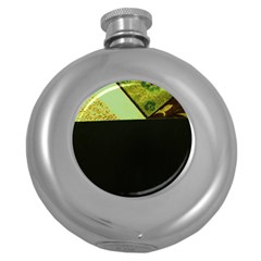 Colors And Fabrics 24 Round Hip Flask (5 oz)