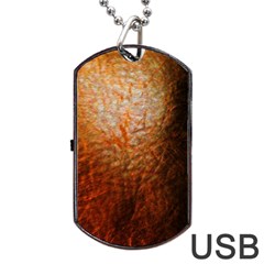 Colors And Fabrics 21 Dog Tag Usb Flash (two Sides) by bestdesignintheworld