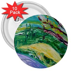 Yellow Boat And Coral Tree 3  Buttons (10 Pack)  by bestdesignintheworld